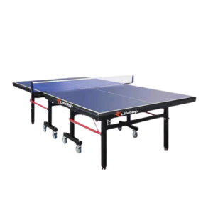 Ping Pong Tennis Table – Foldable Indoor Ping Pong Table with Wheels | Blue 2740mm x 1525mm | UAE