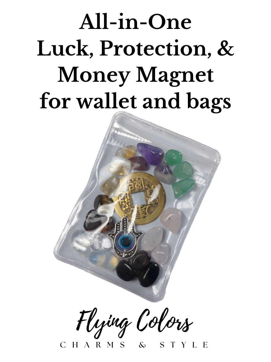 All In One Protection & Money Magnet For Wallet And Bags Feng Shui Luck Charm