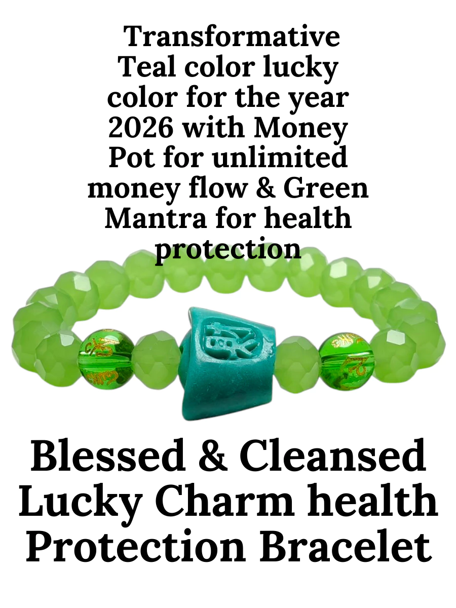 Transformative Teal lucky color green lucky charms